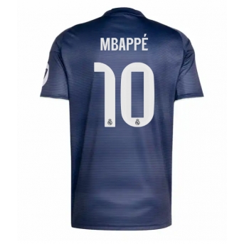 Billige Fotballdrakt Real Madrid Kylian Mbappe #10 Replika Bortedrakt 2025-26 Kortermet